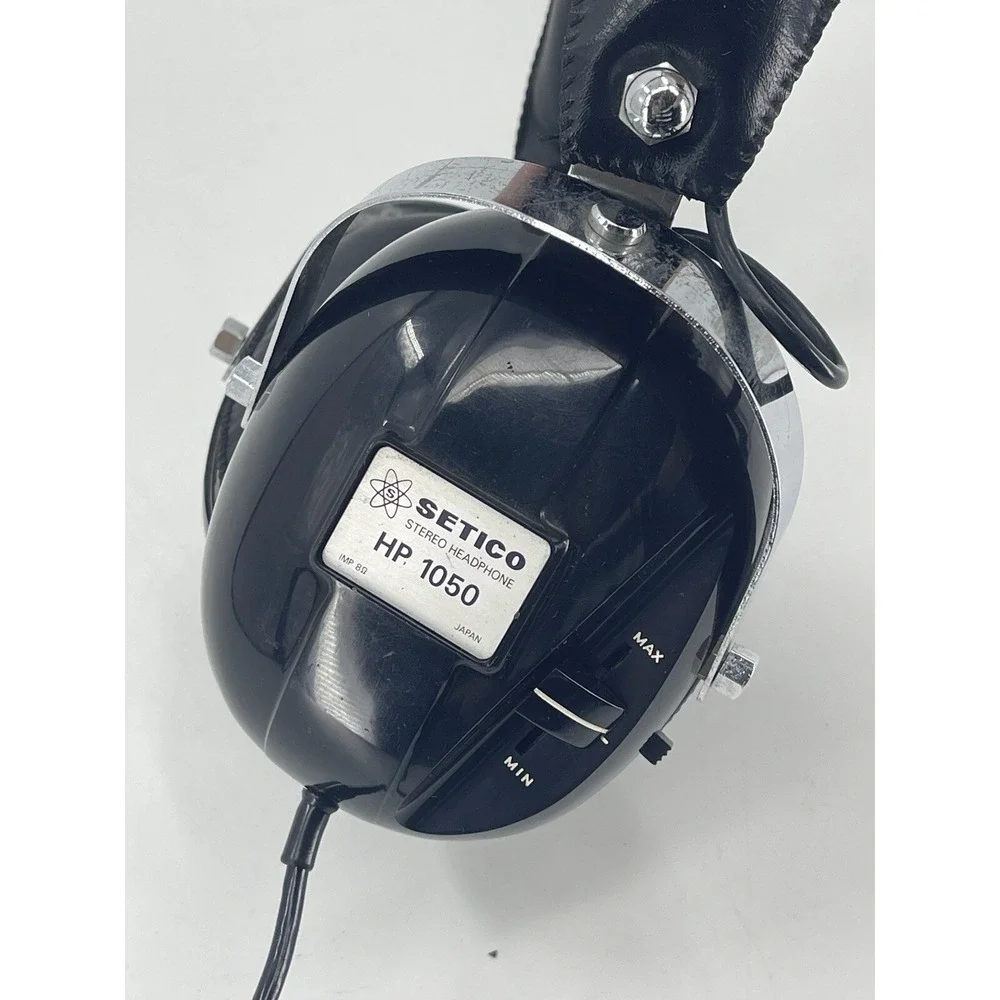 VTG USED SETICO HP‎ 1050 STEREO HEADPHONE MADE IN JAPAN